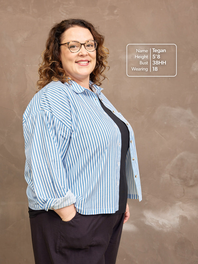 Becca Cotton Stripe Shirt