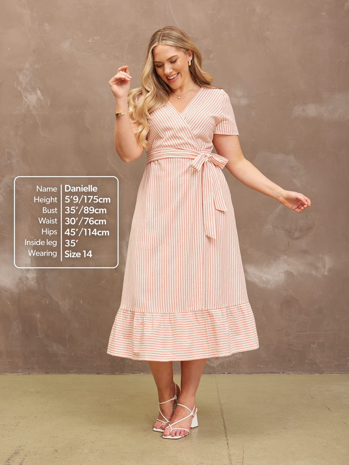 size 14 dress Brittany Wrap Dress – This is Unfolded