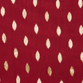 Valerie Lurex Dress - Burgundy and Gold
