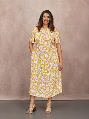 C22.1-Rupali-Angel-Sleeve-Tea-Dress-Mustard-Ecru-Floral-Print-CUSTOMER-03.jpg