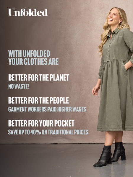 Daisie Shirt Dress - Khaki