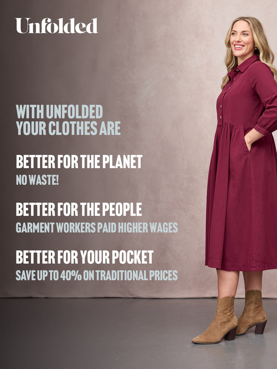 Daisie Shirt Dress - Burgundy