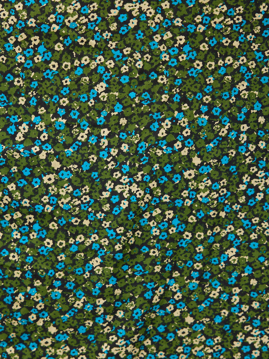 Camilla Dress - Green Floral