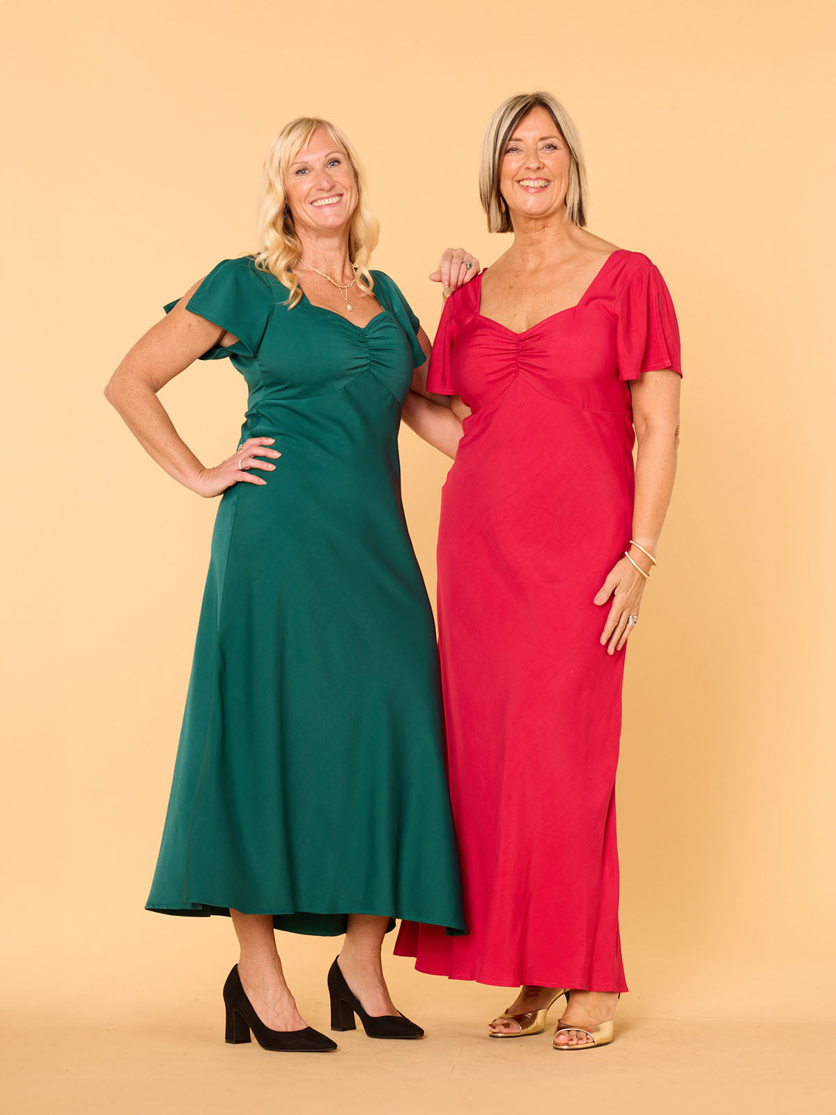 Carly - Sweetheart Midaxi Dress - Red This is Unfolded Carly - Sweetheart Midaxi Dress - Red This is Unfolded