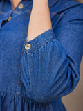Daisie Denim Dress - Rhiona Long Sleeve