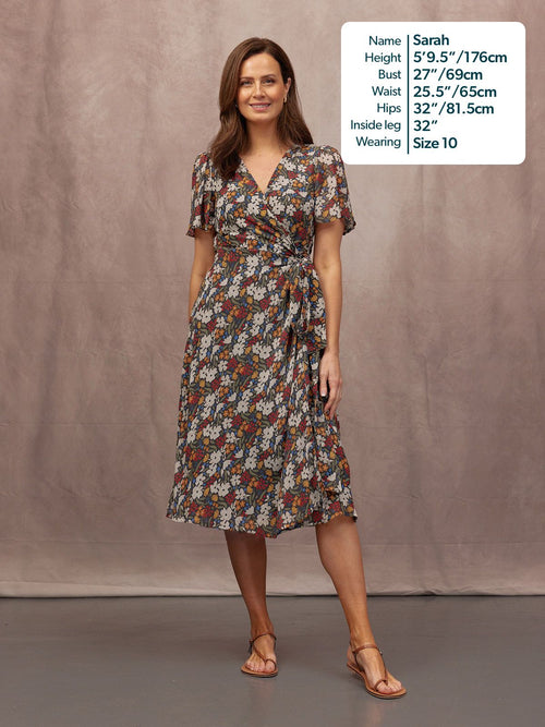 Dana Wrap Dress