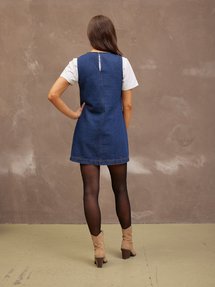 Dani Mini Dress - Denim