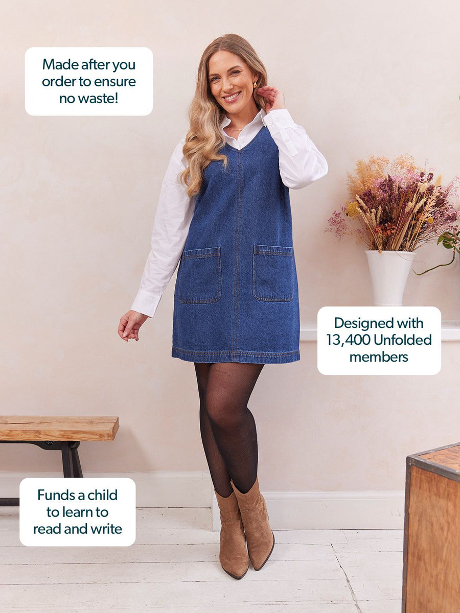 Dani Mini Dress - Denim