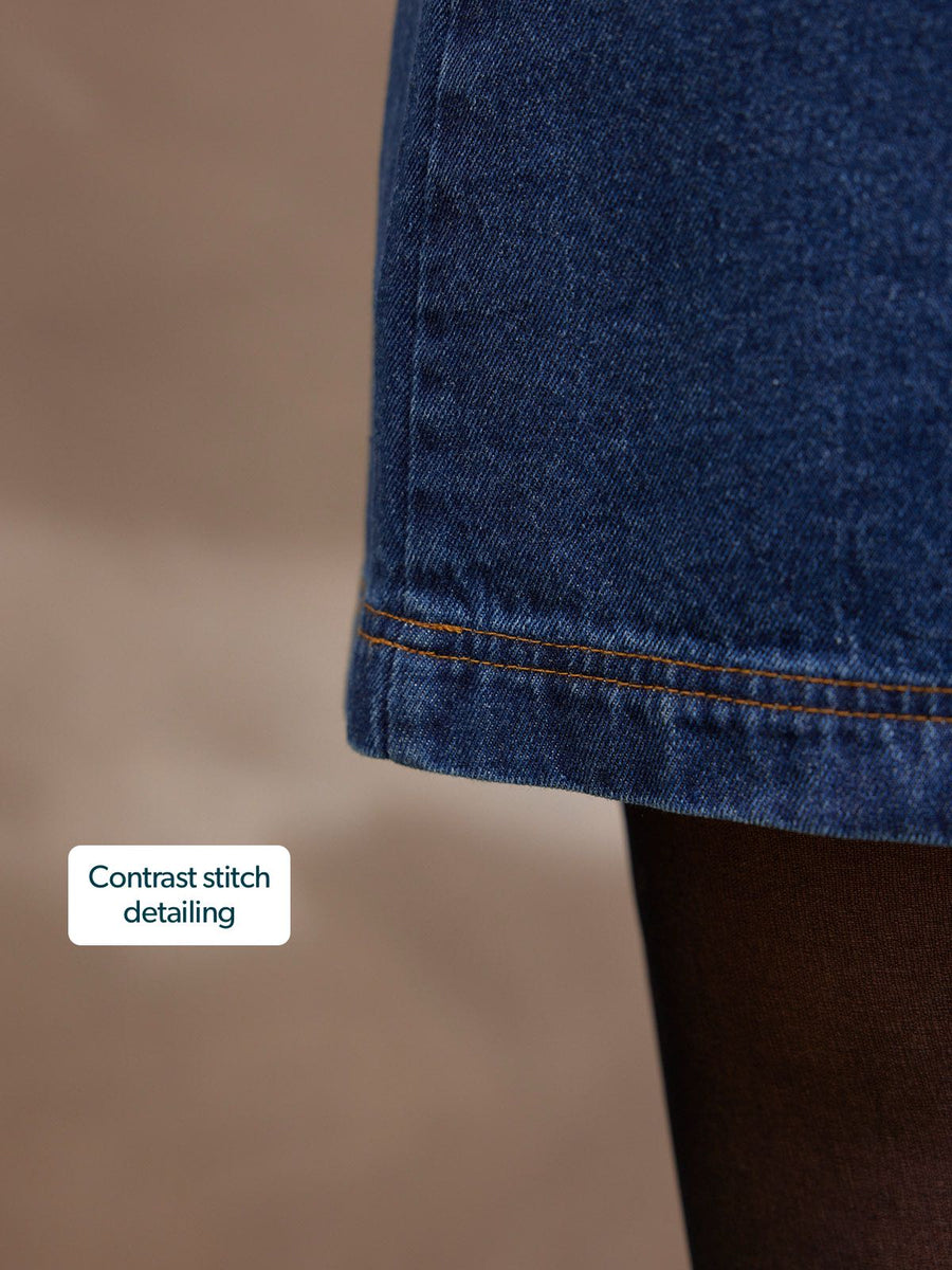 Dani Mini Dress - Denim