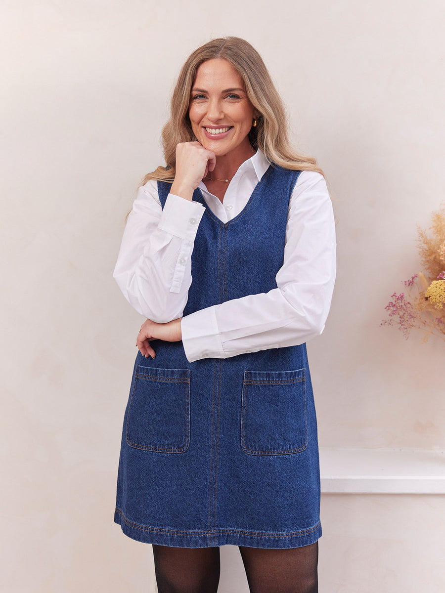 Dani Mini Dress - Denim