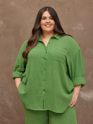 Shirt & Culottes Bundle - Deborah & Maisie - Green