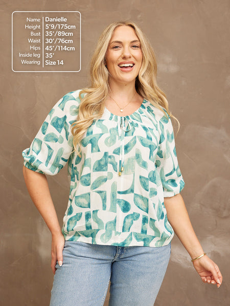 Lottie Blouson Top