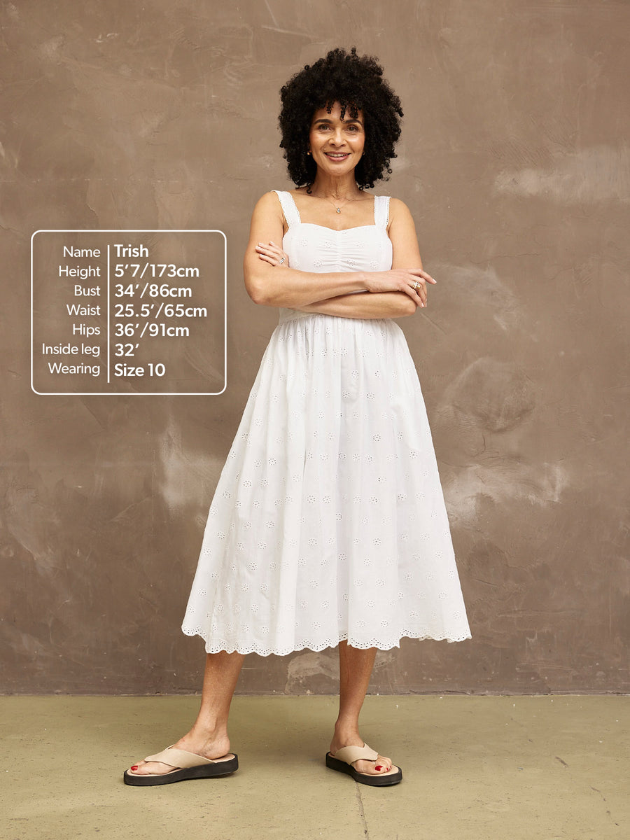 Eloise Broderie Sun Dress