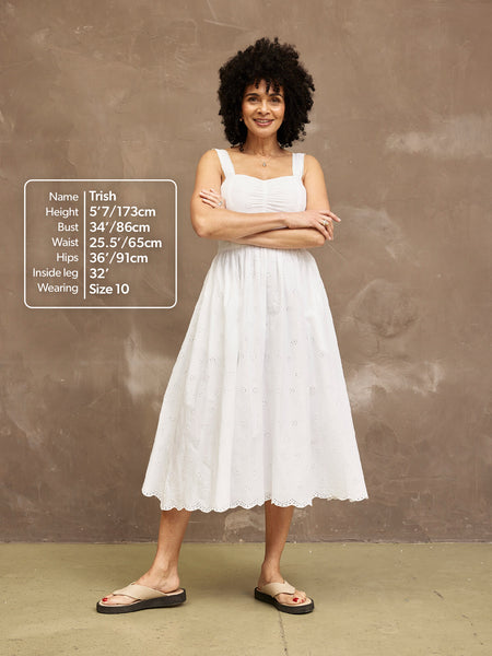 Eloise Broderie Sun Dress