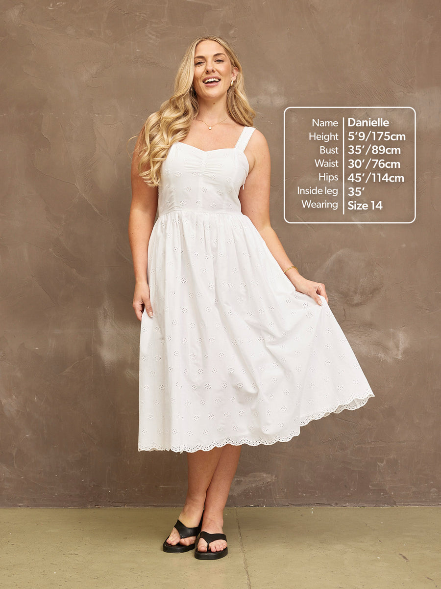 Eloise Broderie Sun Dress