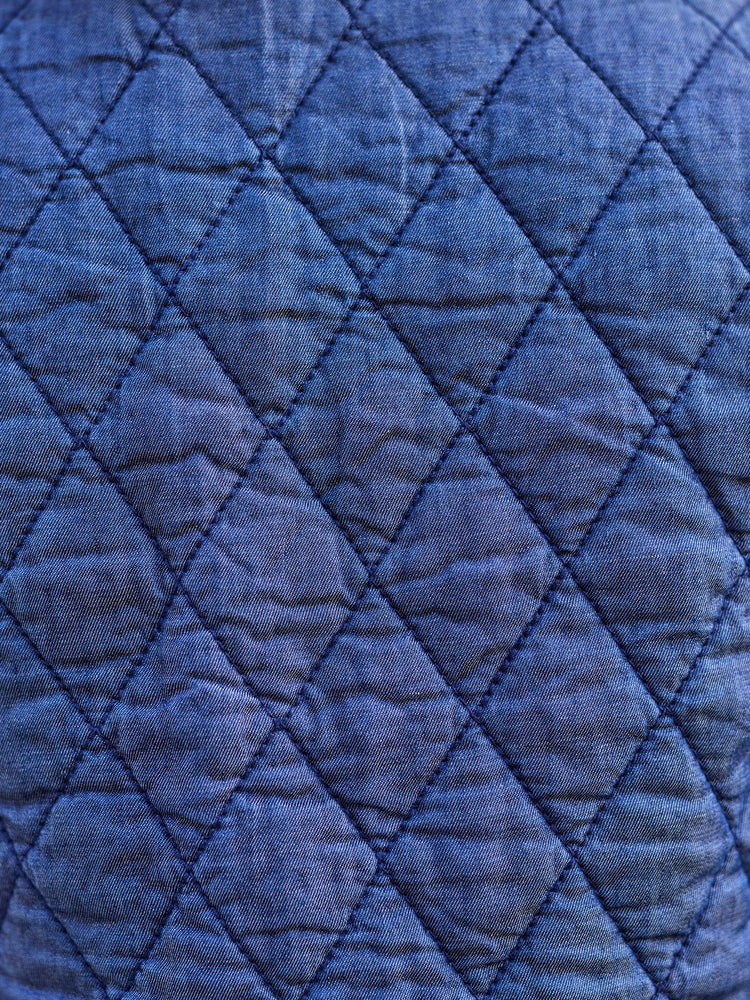 Eva - Quilted Gilet - Denim