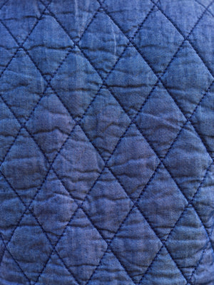 Eva - Quilted Vest - Denim