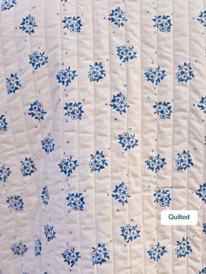 Eva - Quilted Vest - Floral