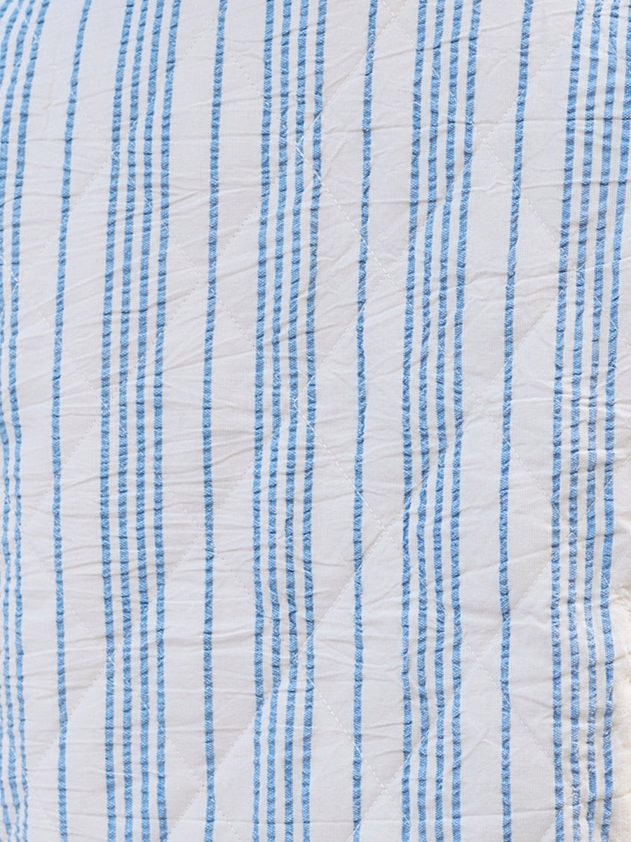 Eva - Quilted Gilet - Stripe