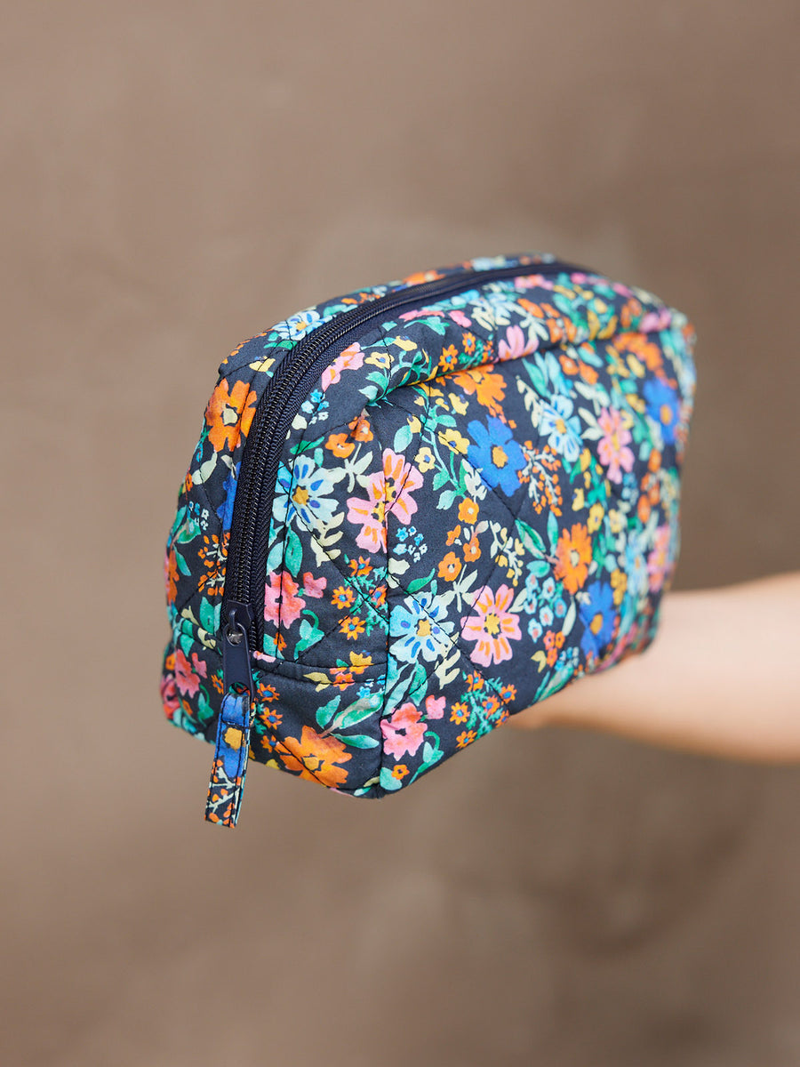 Mabel Washbag - Multicolour Floral Print