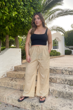 Ivy - Summer Trouser - Sand