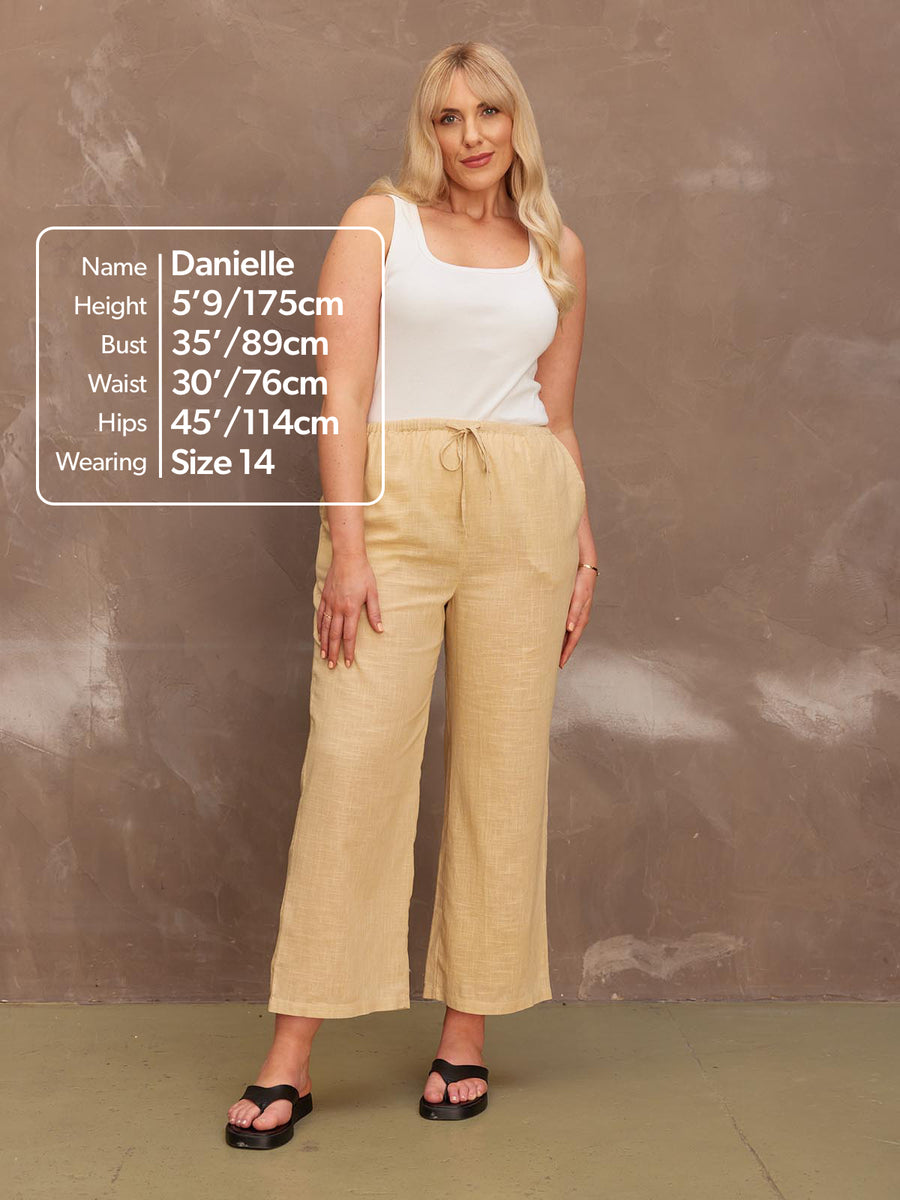 Ivy - Summer Trouser - Sand