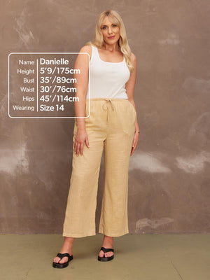 Ivy - Summer Trouser - Sand