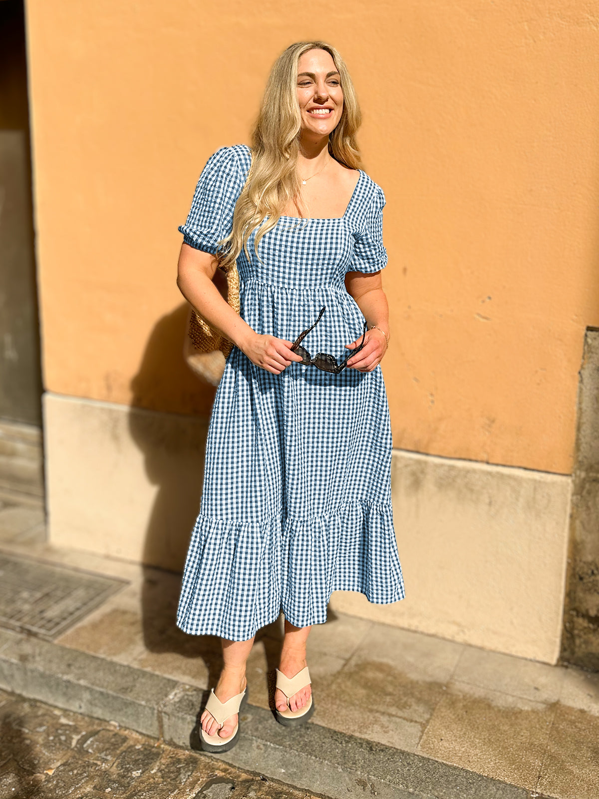 Judy Gingham Dress This is Unfolded Judy Gingham Dress This is Unfolded