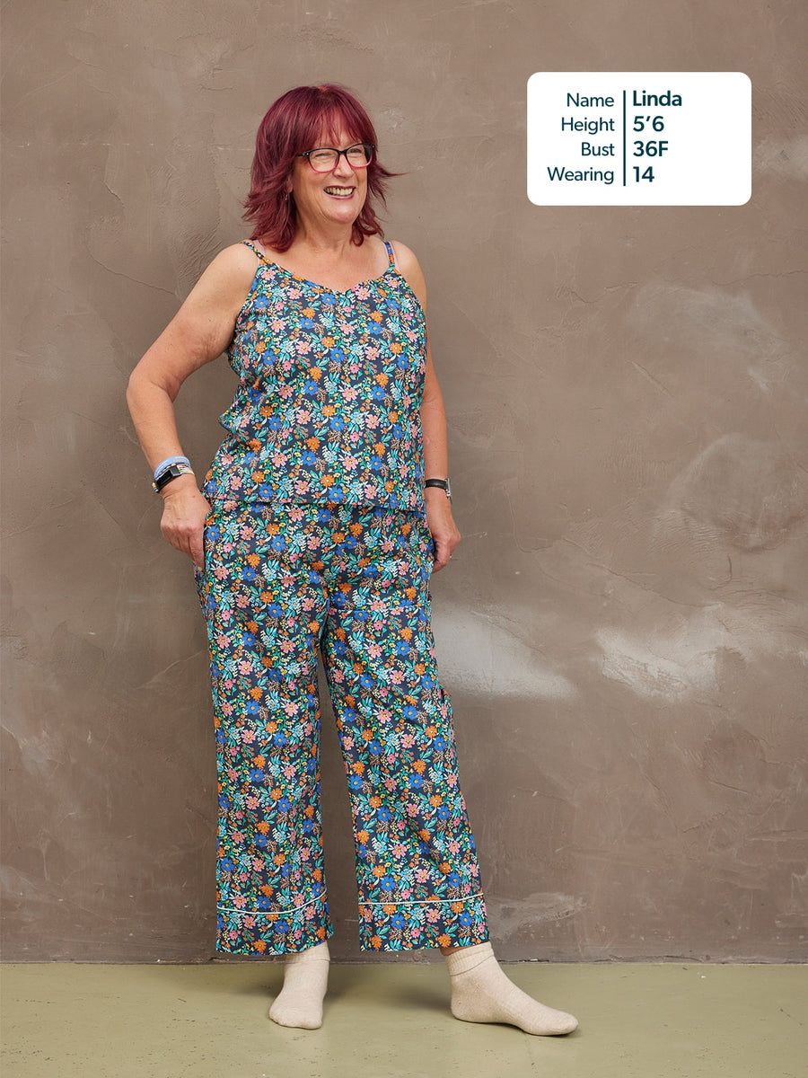 Kara Pyjama Set - Multicolour Floral Print