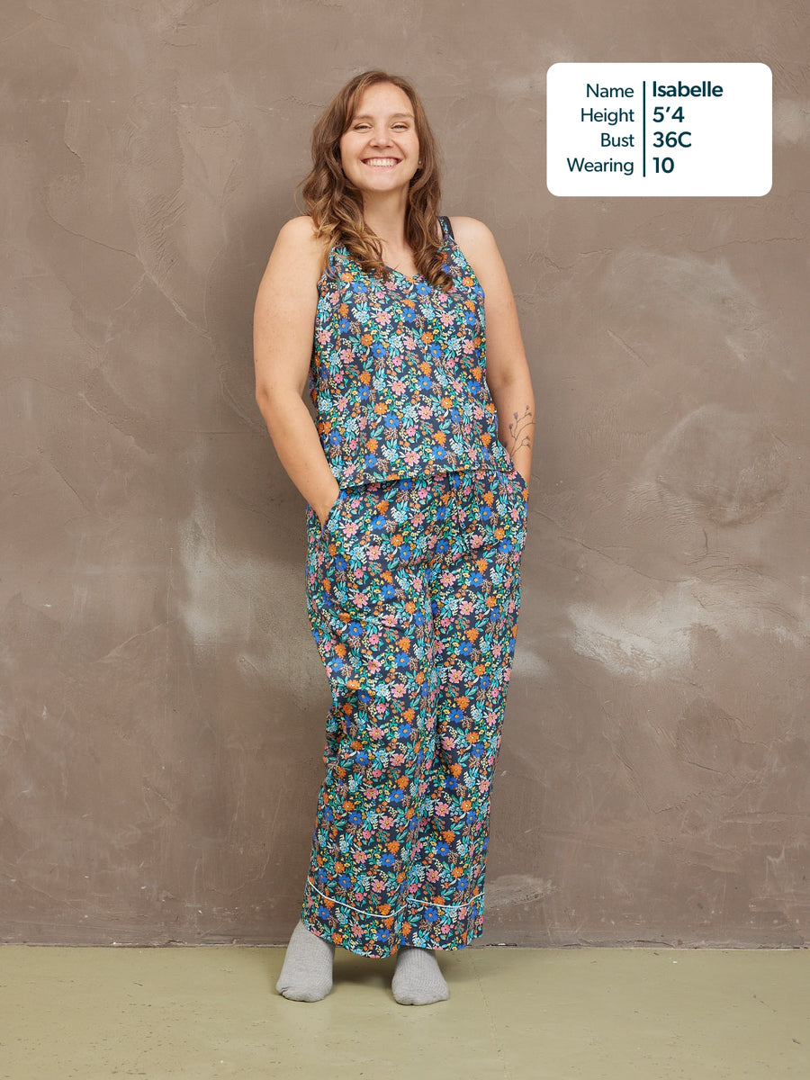 Kara Pyjama Set - Multicolour Floral Print
