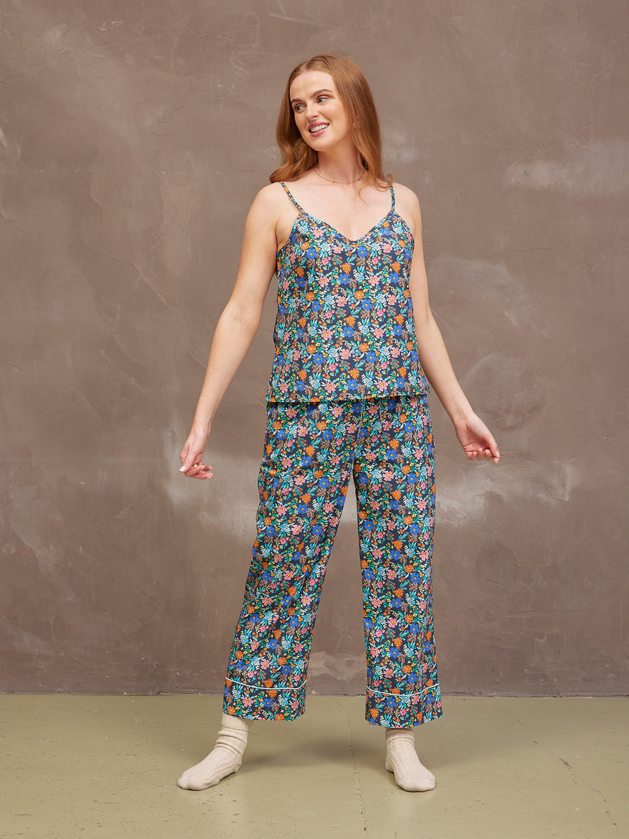 Kara Pyjama Set - Multicolour Floral Print