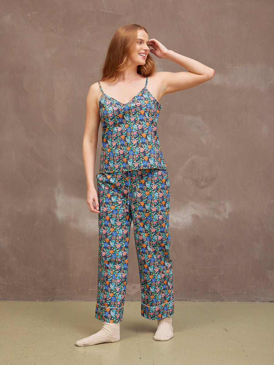 Kara Pyjama Set - Multicolour Floral Print