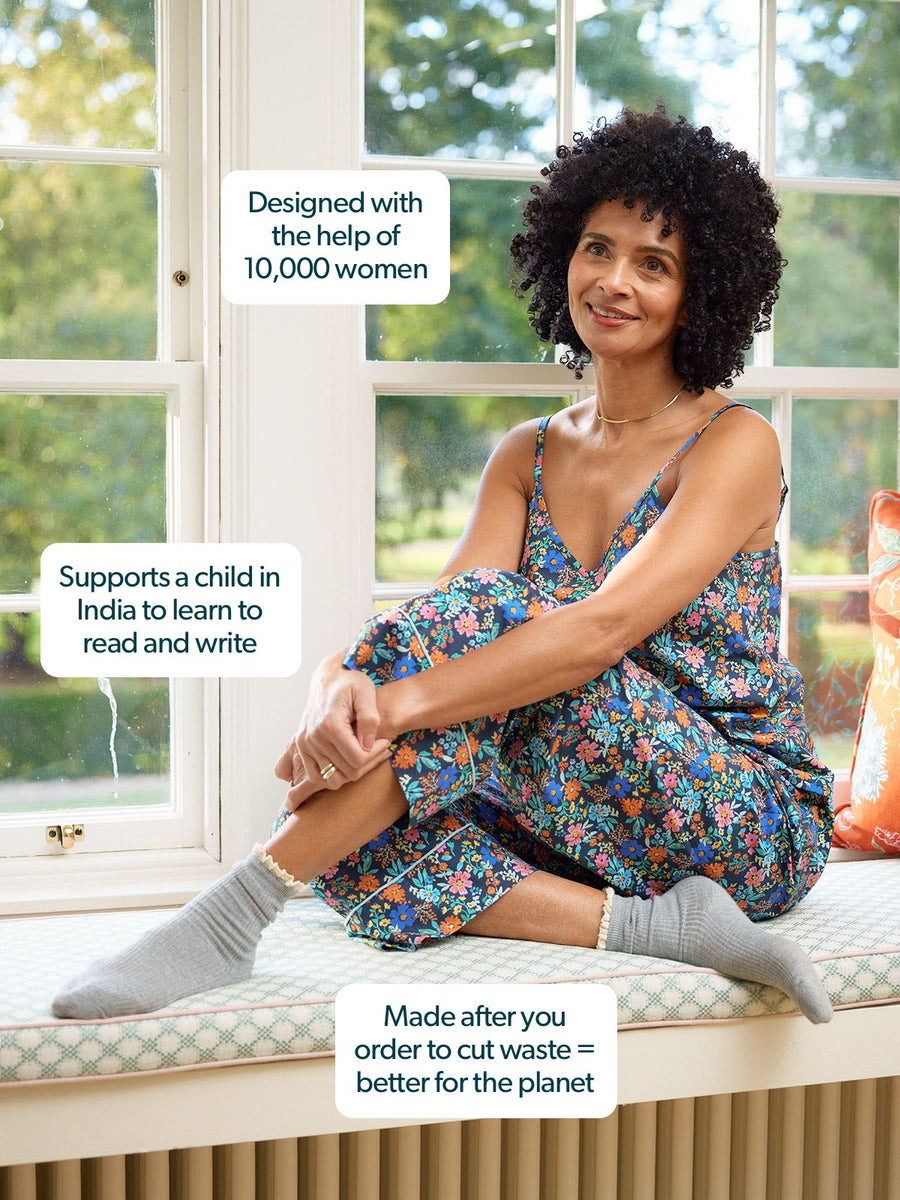 Kara Pyjama Set - Multicolour Floral Print