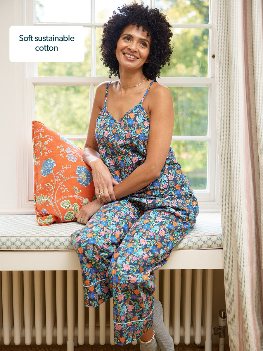 Kara Pyjama Set - Multicolour Floral Print