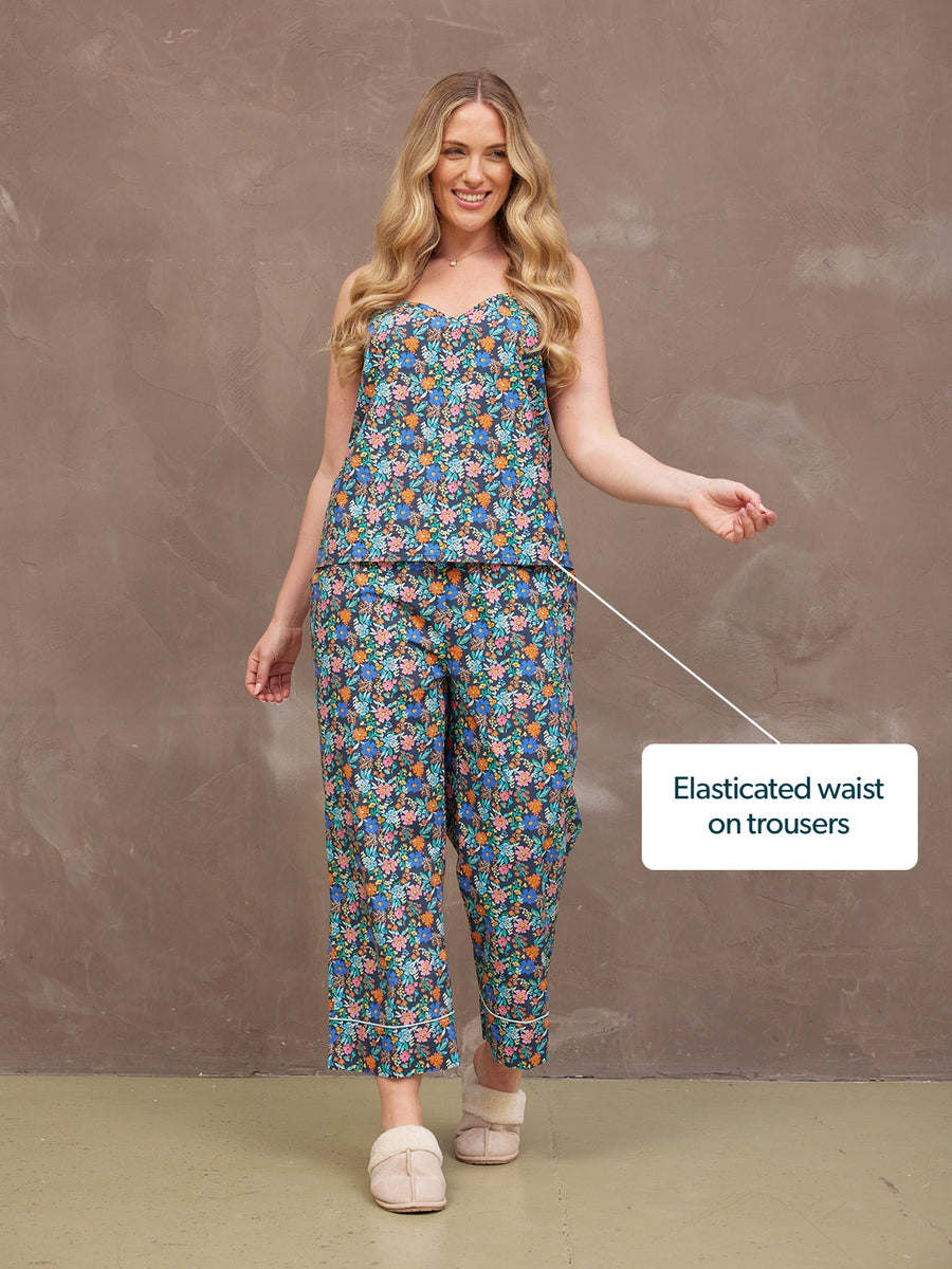 Kara Pyjama Set - Multicolour Floral Print