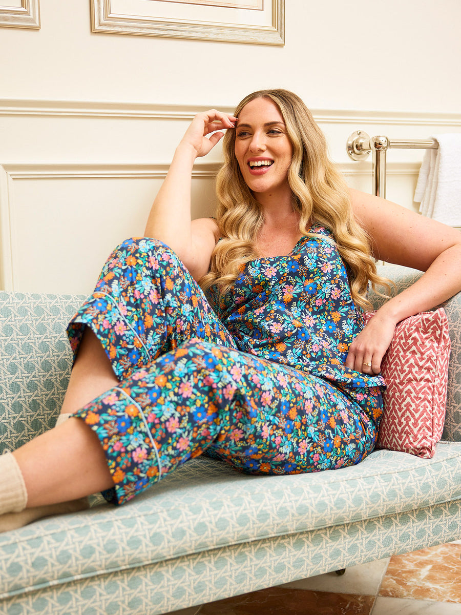 Kara Pyjama Set - Multicolour Floral Print