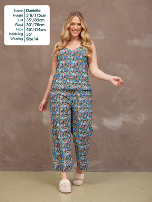 Kara PJ - Multicolour Floral & Washbag Bundle