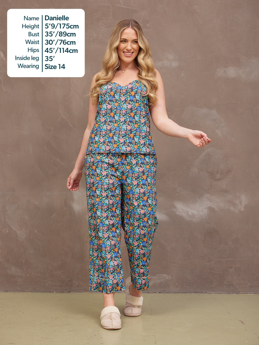 Kara Pyjama Set - Multicolour Floral Print