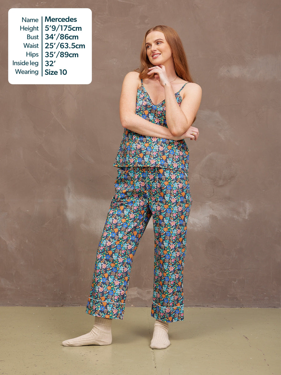 Kara Pyjama Set - Multicolour Floral Print