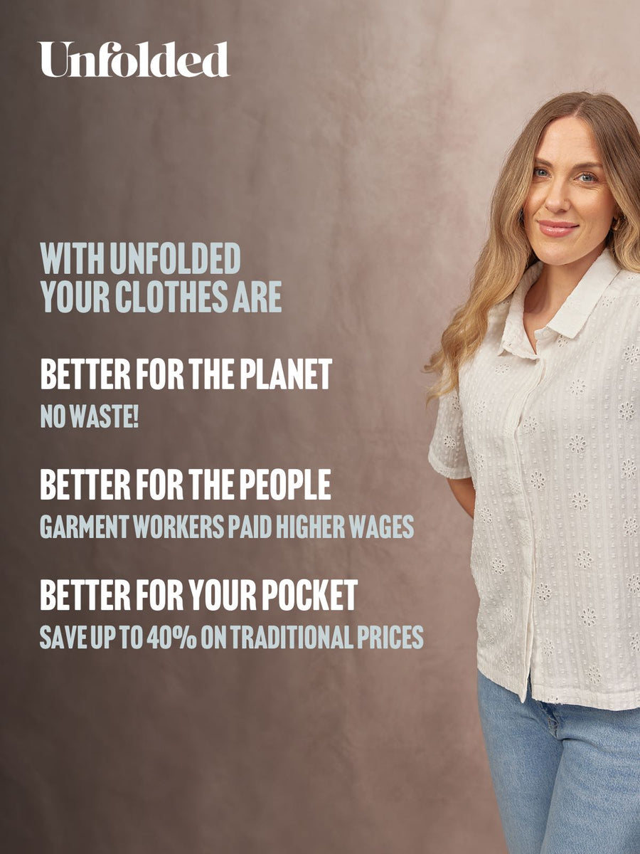 Kari Broderie Short Sleeve Shirt - White