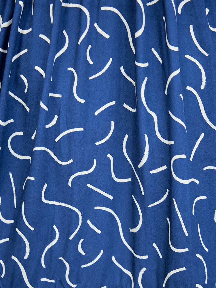 Kirsty Scribble Print Shirt Dress