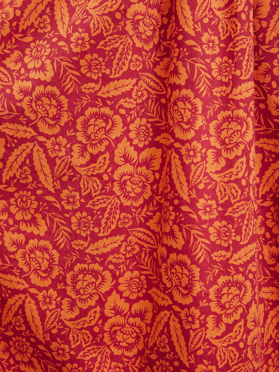 Claudia Floral Knot Dress - Sample