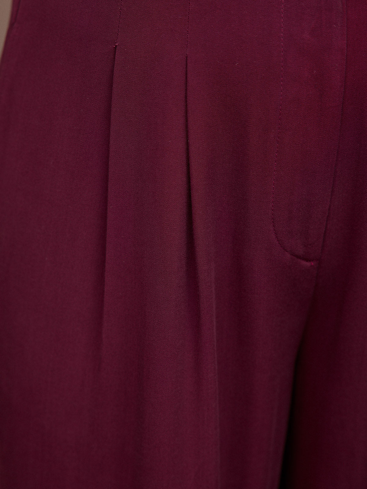 Lana Trouser - Burgundy