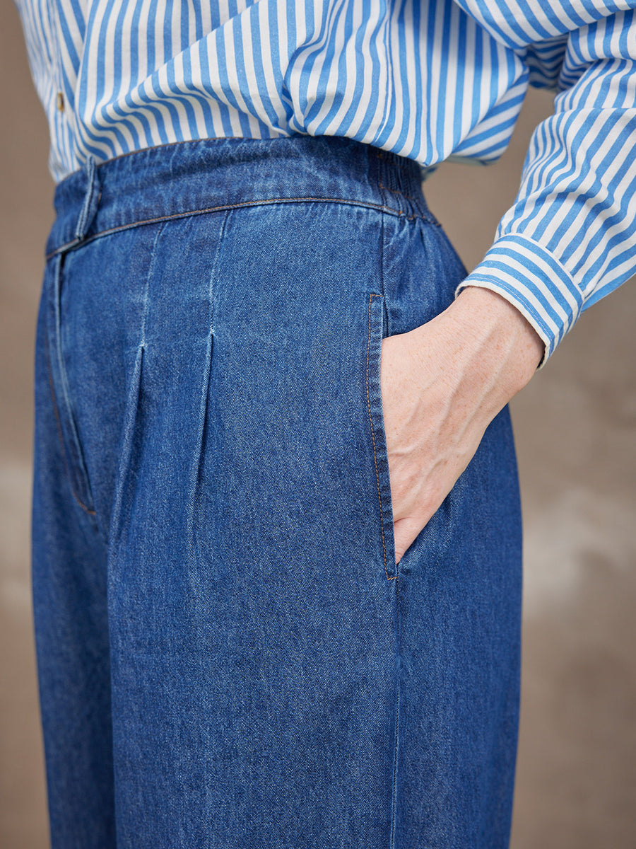 Lana Denim Trouser