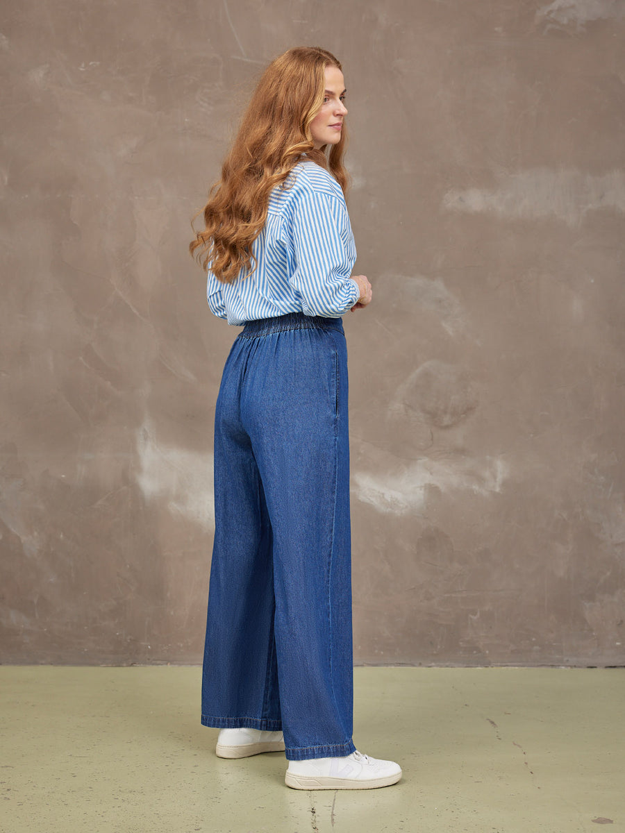 Lana Denim Trouser