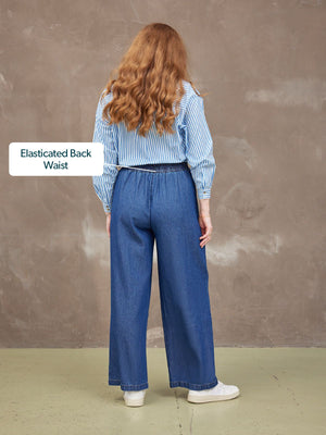 Lana Denim Trouser