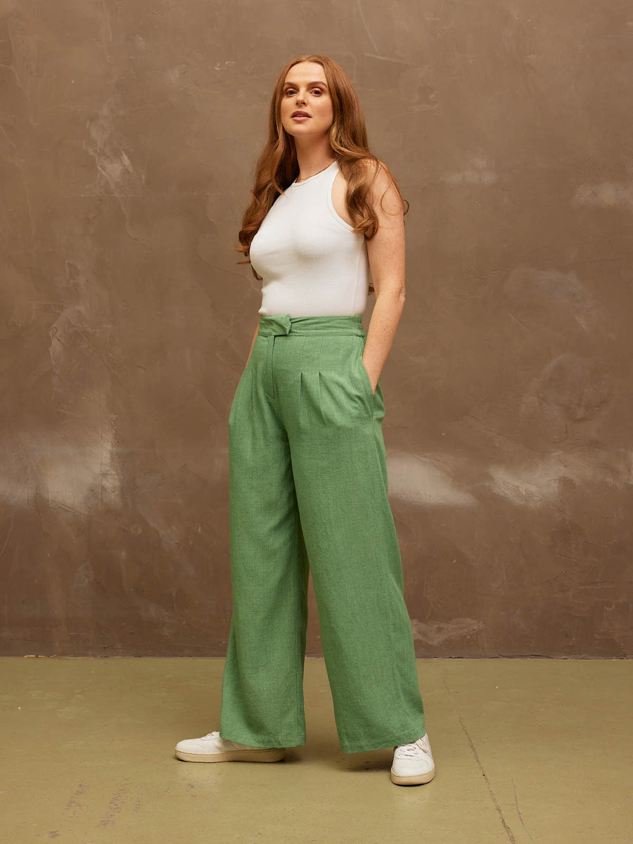 Lana - Trousers - Olive