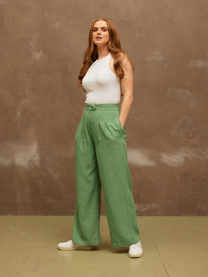 Lana - Trousers - Olive