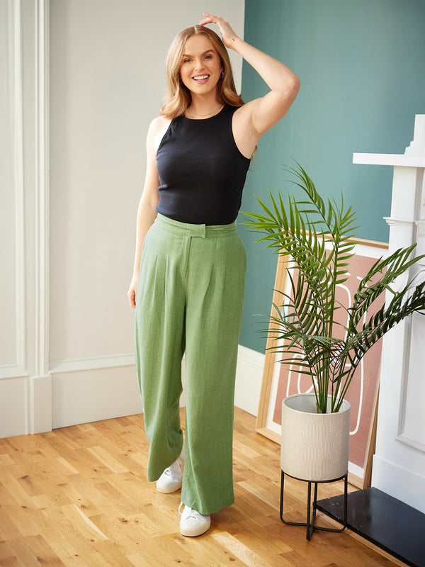 Lana - Trousers - Olive