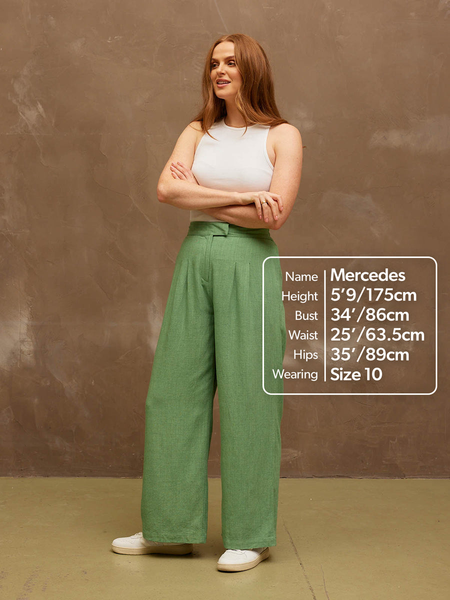 Lana - Trousers - Olive